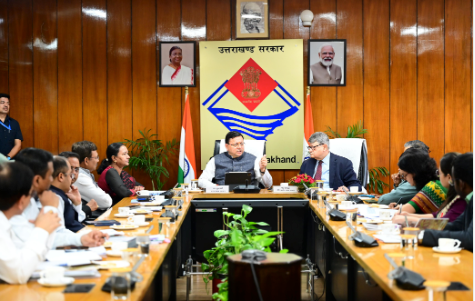 मुख्यमंत्री और नीति आयोग के उपाध्यक्ष के बीच राज्य से जुडे विभिन्न विषयों पर हुई चर्चा